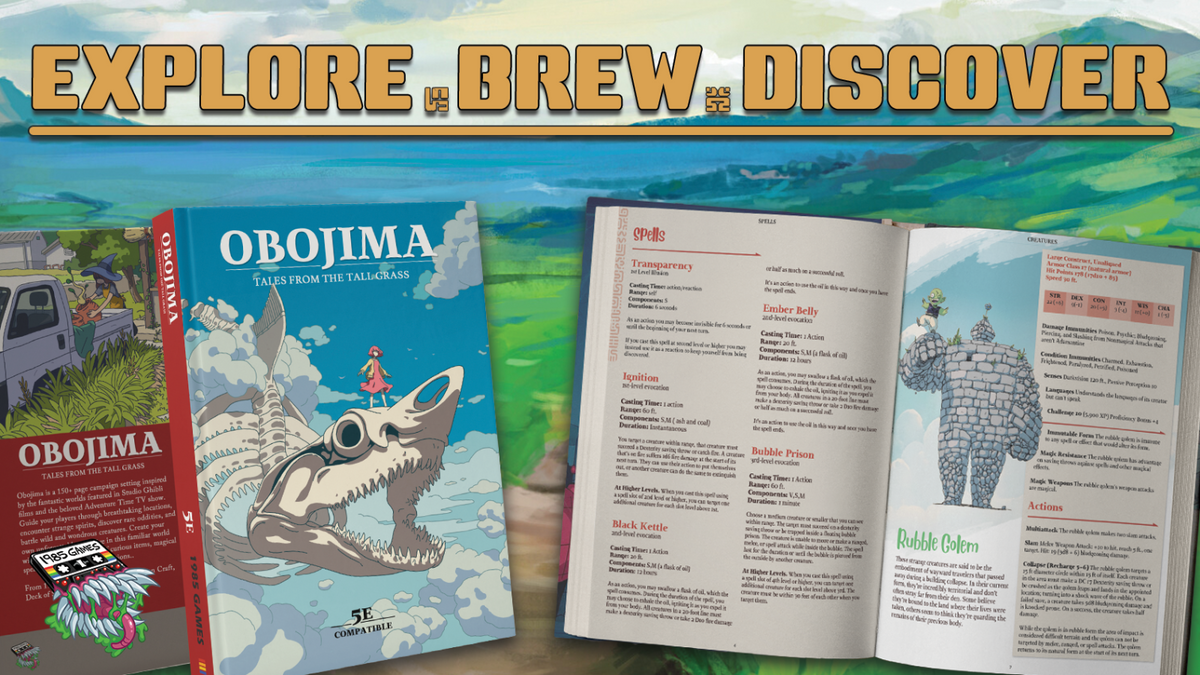 Obojima The D&D Campaign Setting Inspired by Studio Ghibli & Legend of