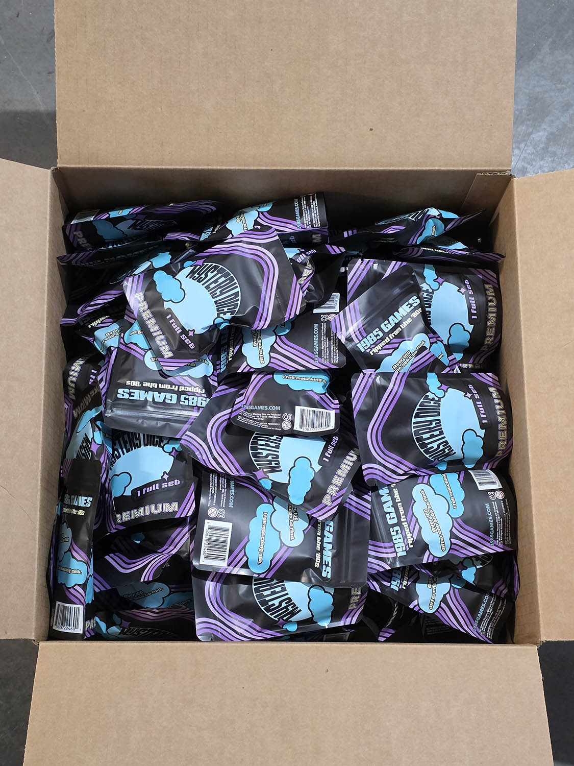 Premium Mystery Dice Case of 80