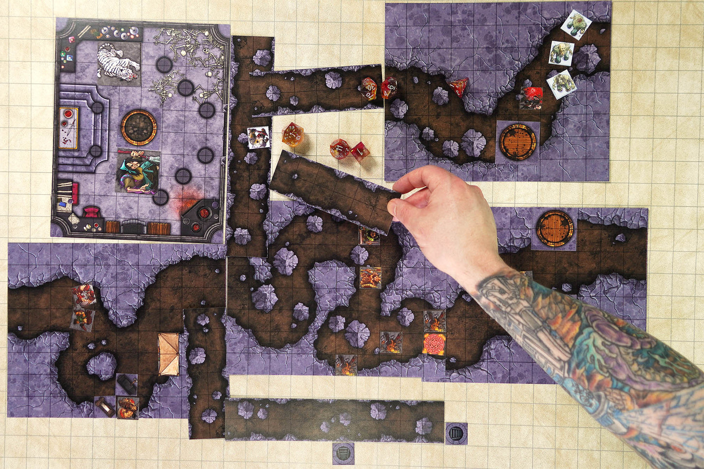 Dungeon Craft Volume 2 with Battle Maps Terrain for Dungeons and Dragons & TTRPGs