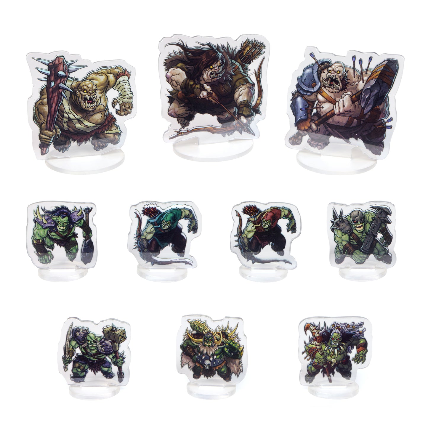 Flat Pack Miniatures Orc Party - 1985 Games