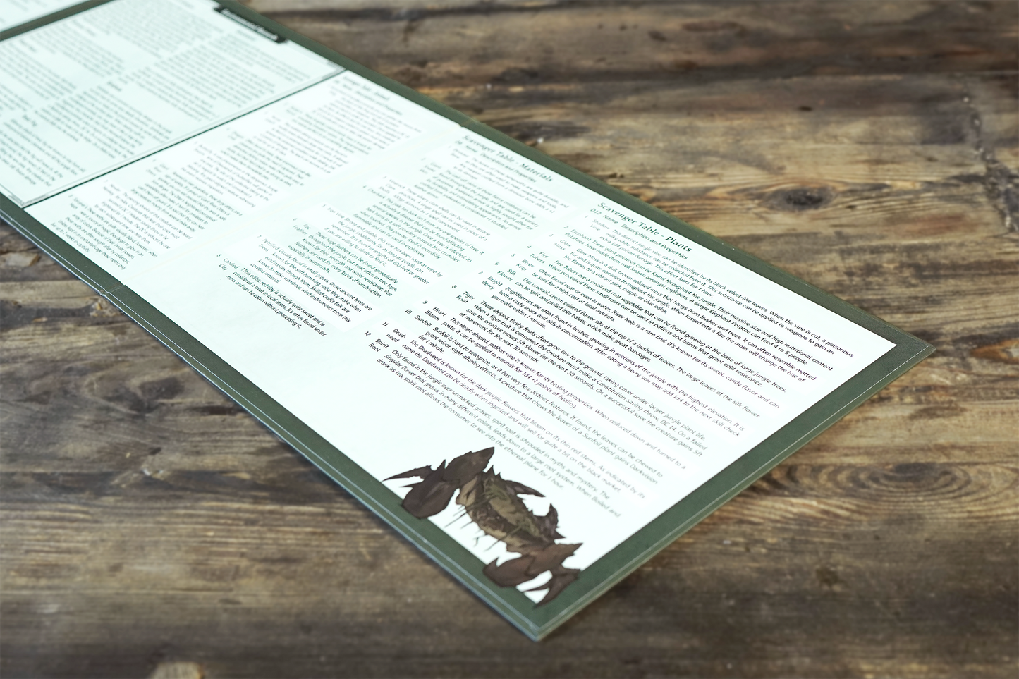 Jungle DM Screen