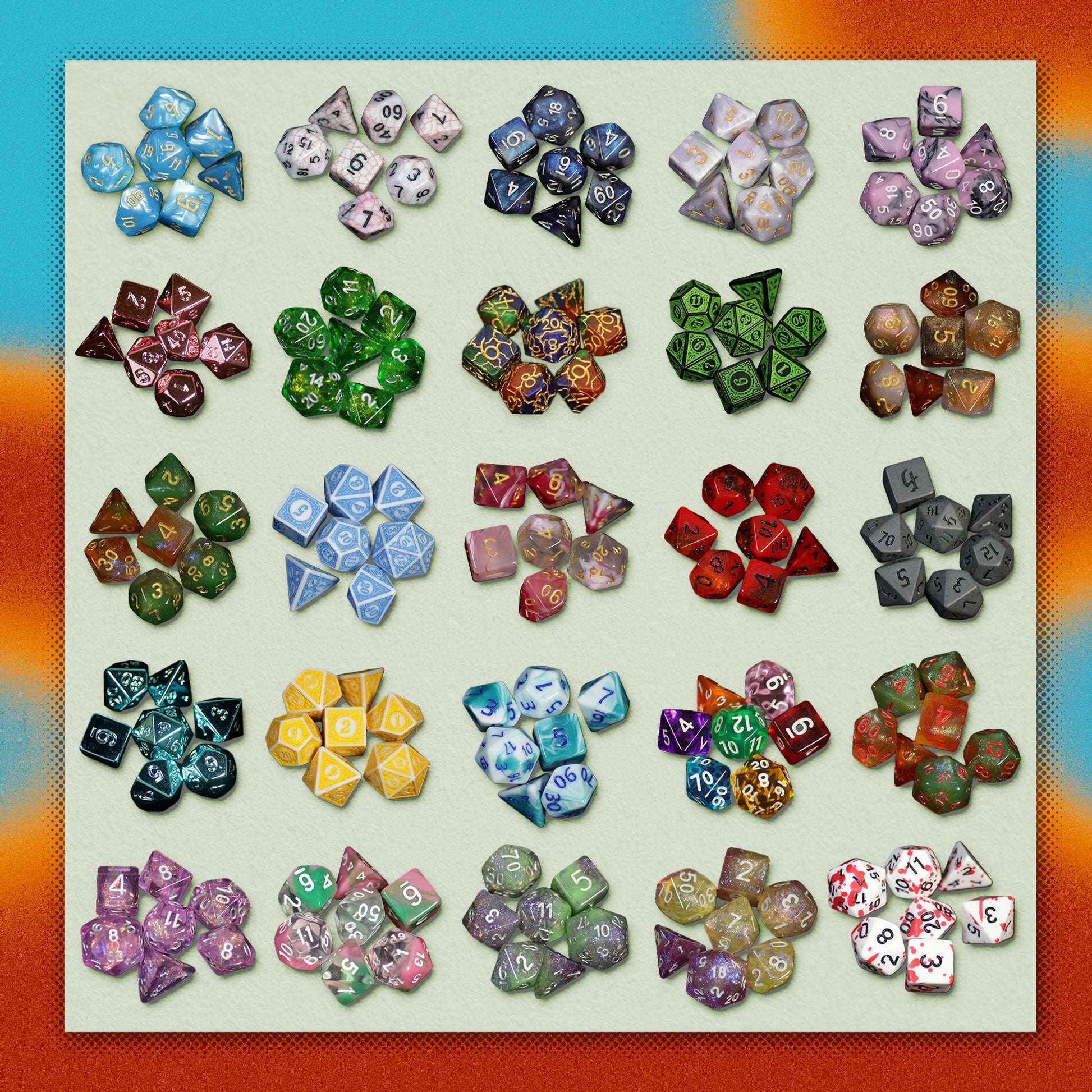 Mystery Dice 6 Pack - 1985 Games