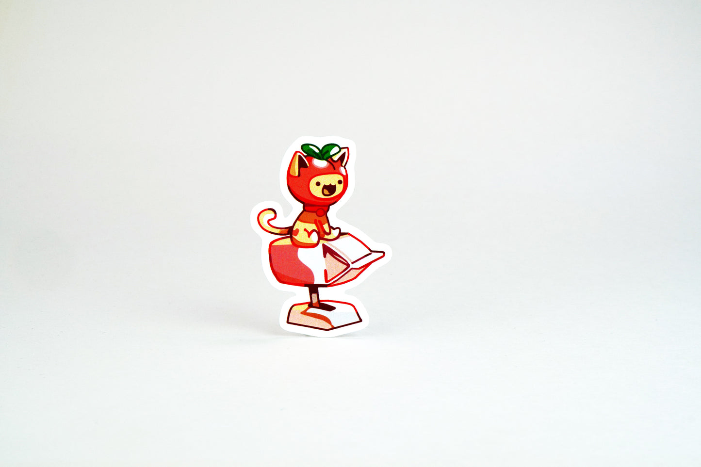 Peach Kawaii Cat Dice Set – Milk Carton