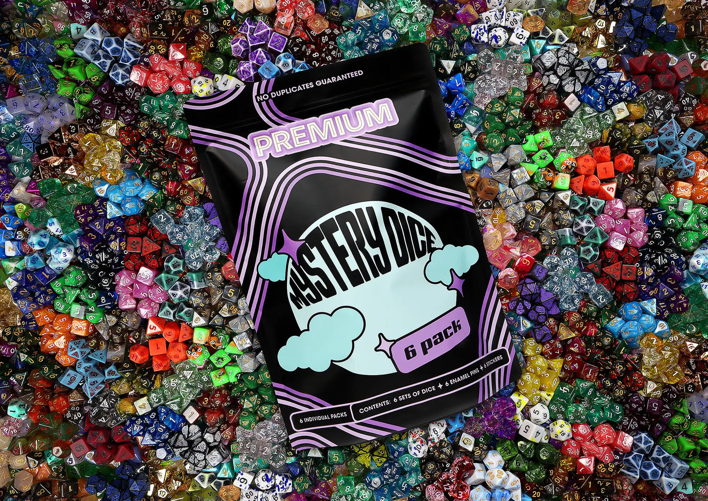 Premium Mystery Dice 6 pack - 1985 Games
