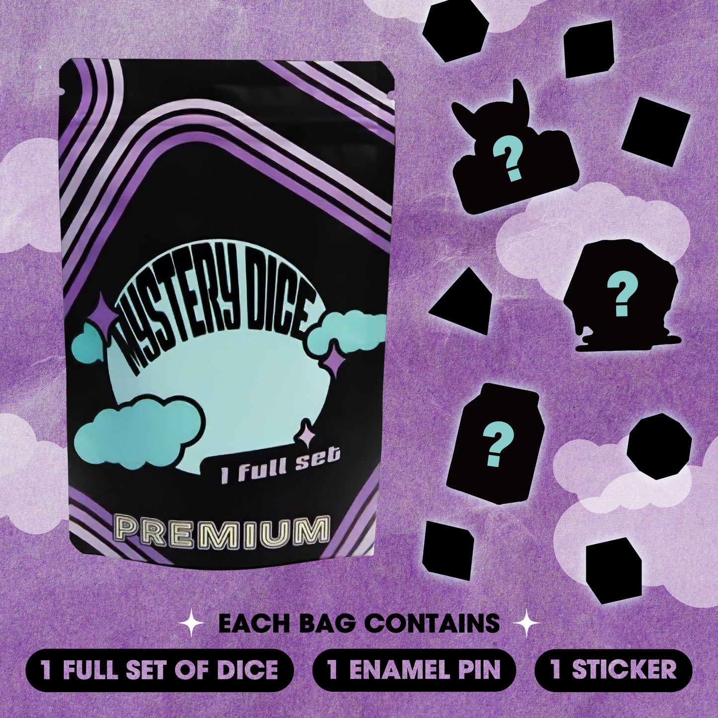 Premium Mystery Dice - 1985 Games