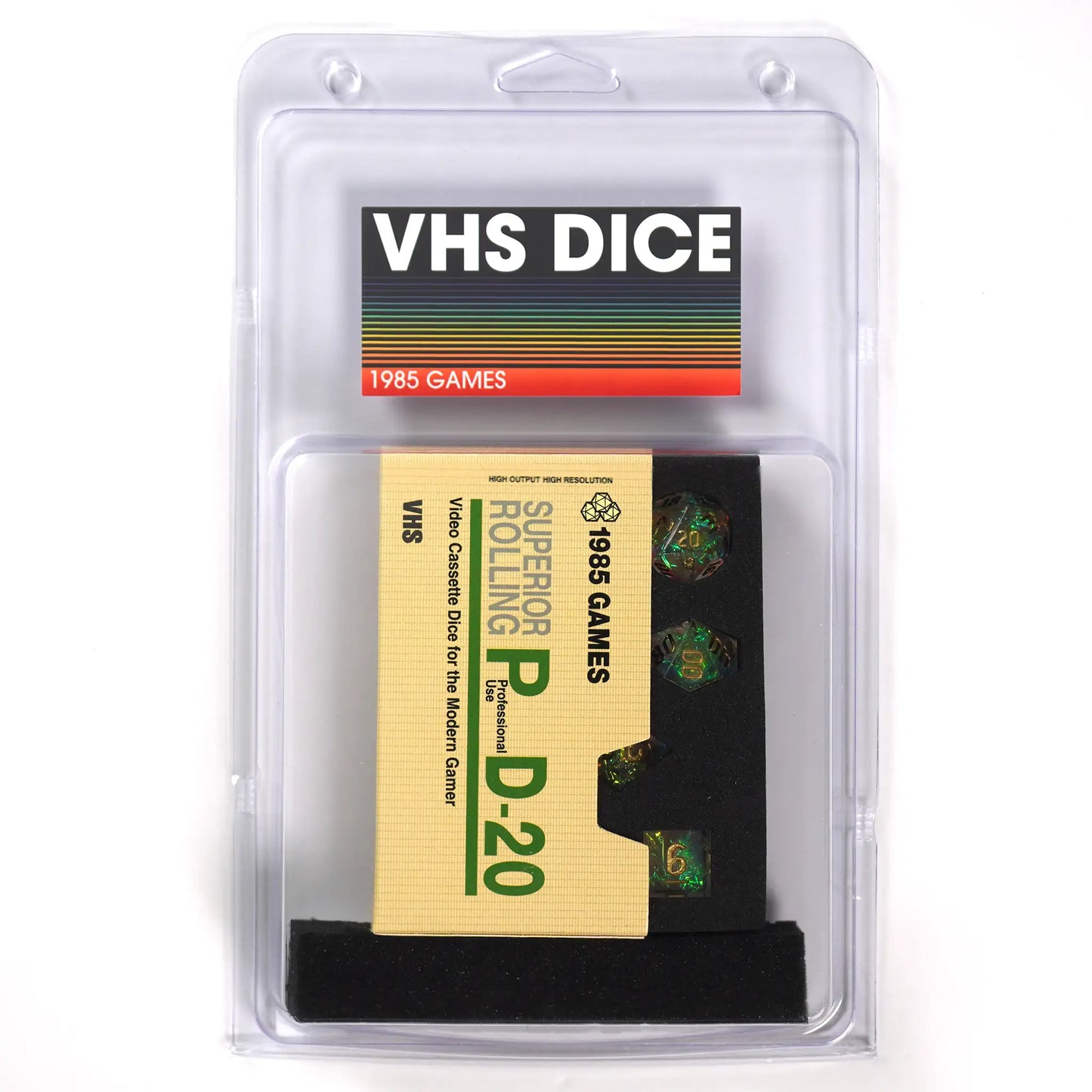 VHS Sharp Edge Dice - Crystal Ball