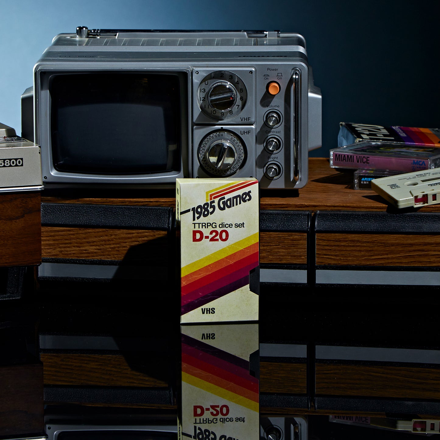 VHS Dice: Ruby Red - 1985 Games