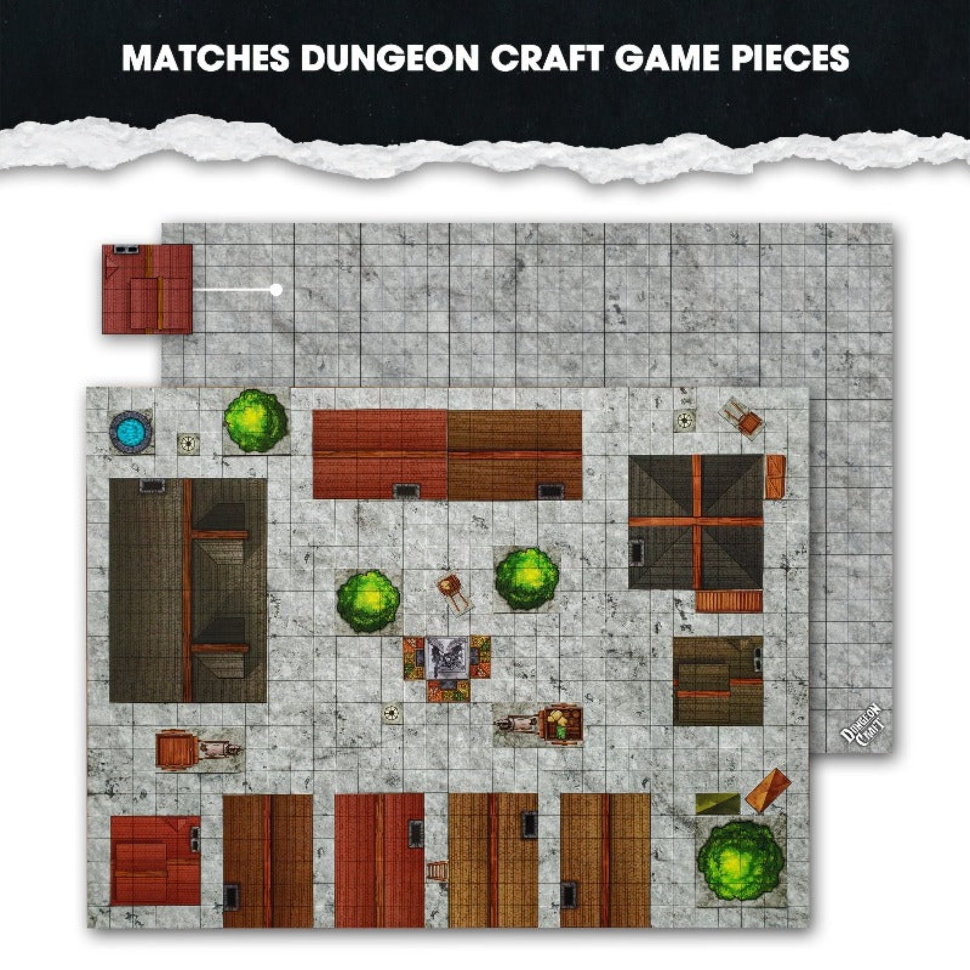 BattleMap: City | TTRPG Terrain Battle Map