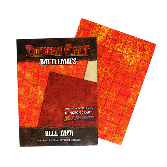 BattleMap: Hell | TTRPG Terrain Battle Map