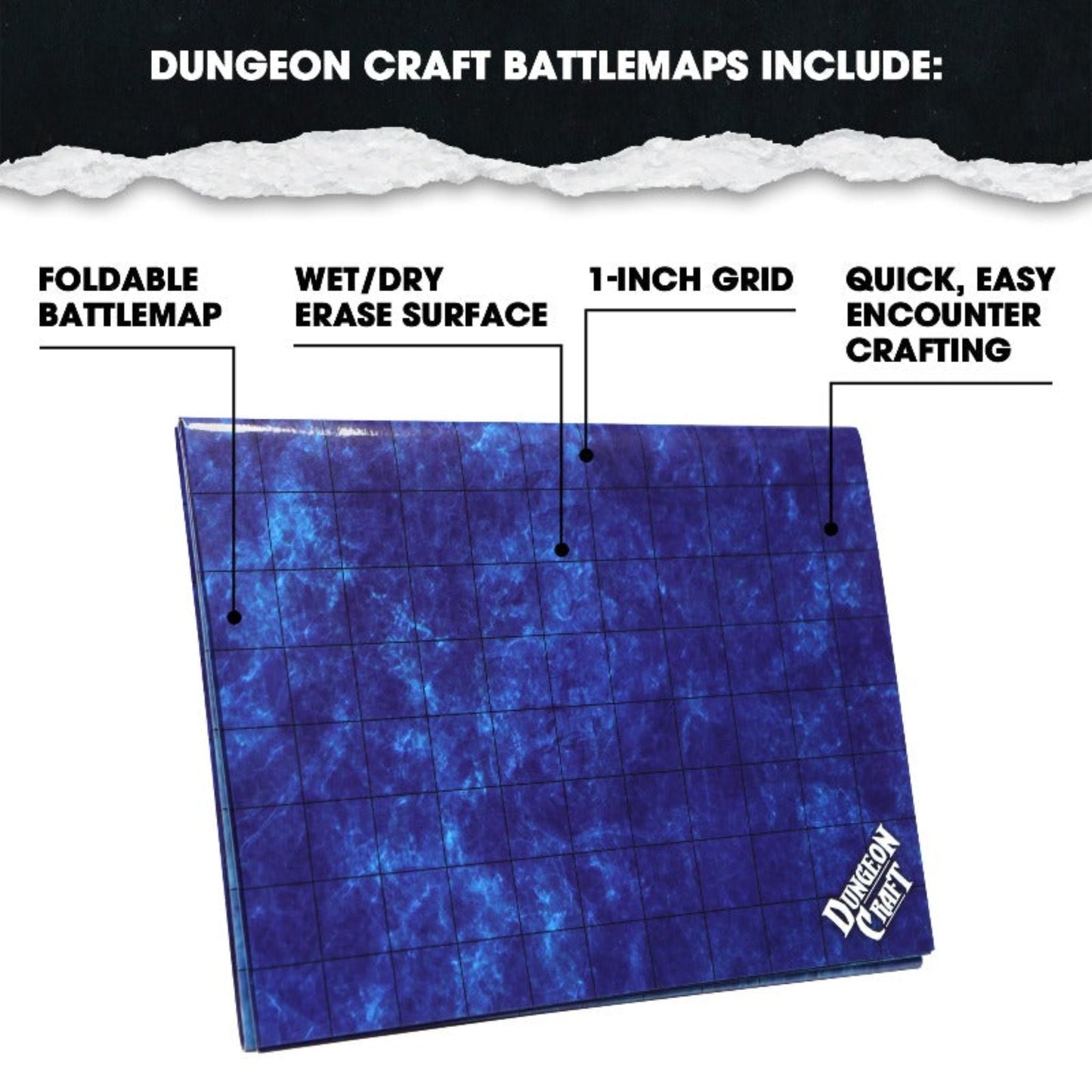 BattleMap: Ocean | TTRPG Terrain Battle Map
