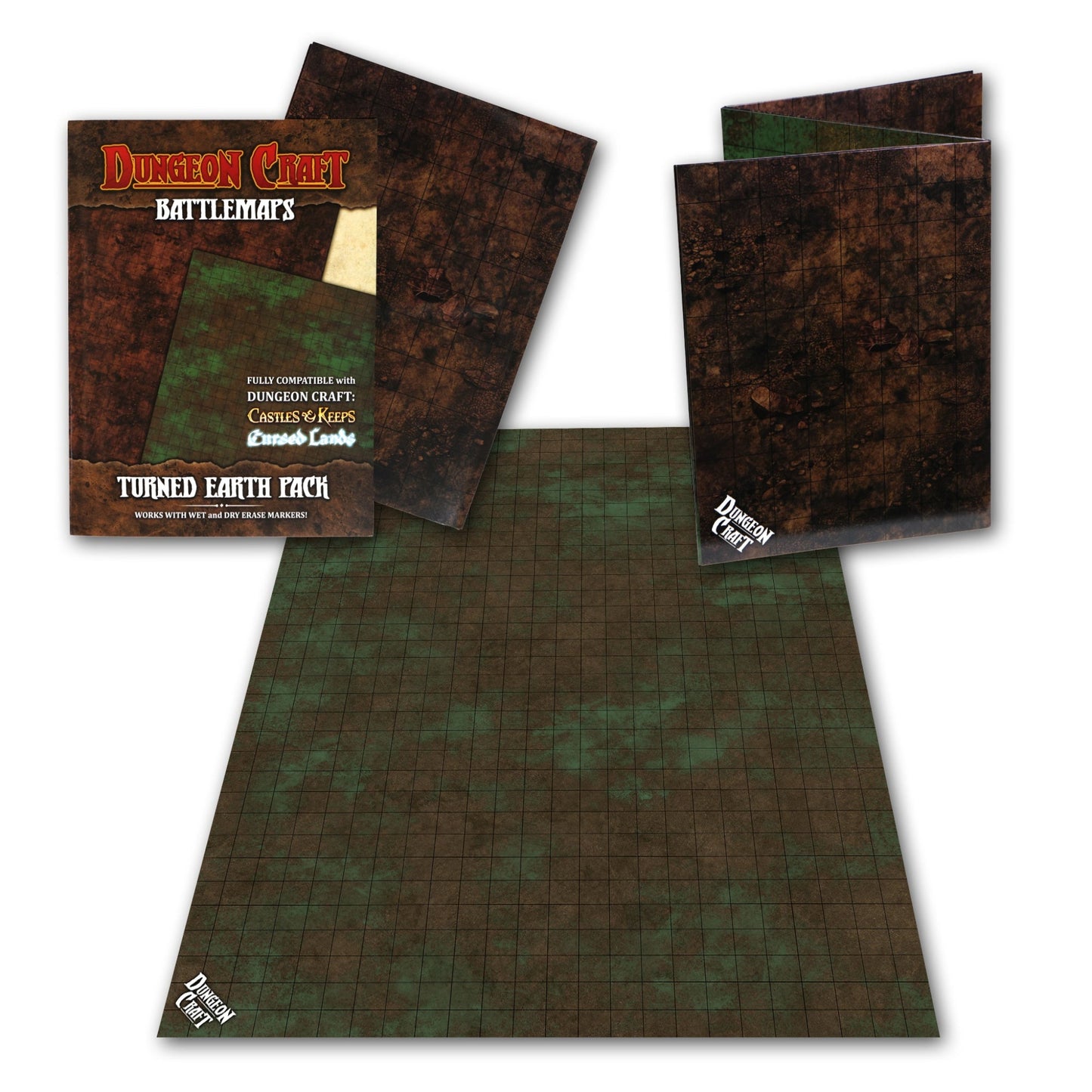 BattleMap: Turned Earth | TTRPG Terrain Battle Map