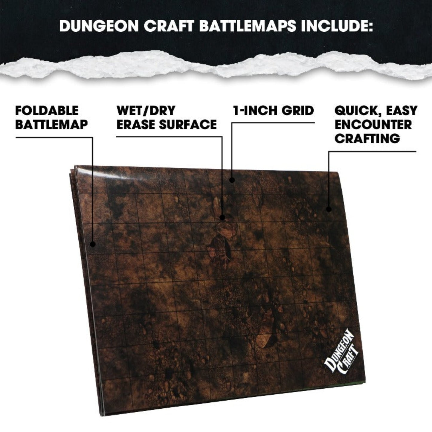 BattleMap: Turned Earth | TTRPG Terrain Battle Map