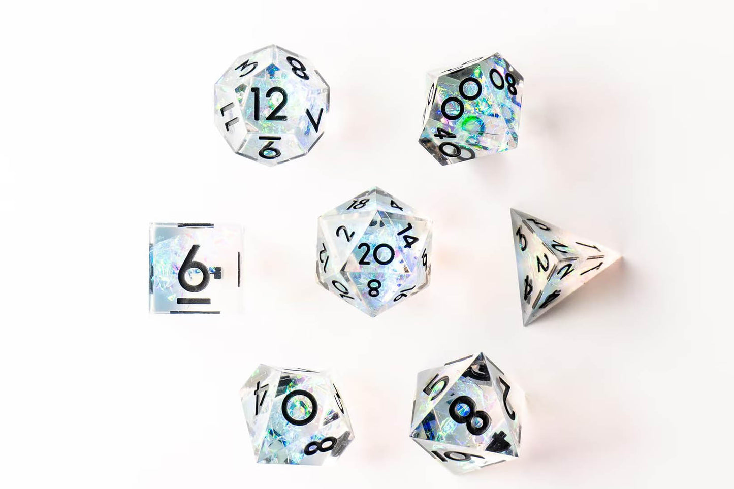 VHS Sharp Edge Dice - Crystal Ball