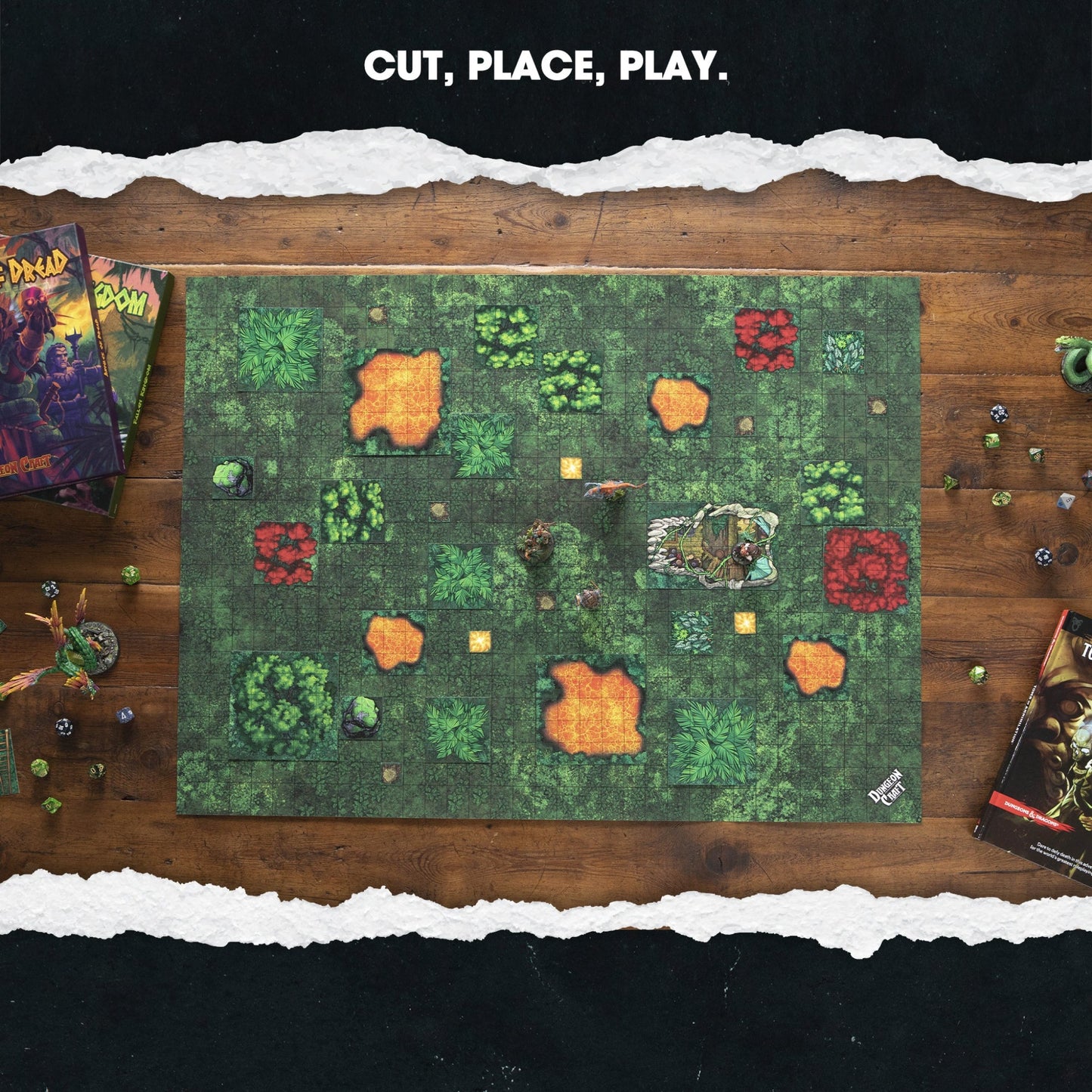 Dungeon Craft: Jungles of Dread | TTRPG Terrain Map Titles