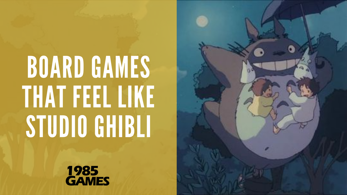Studio Ghibli-Like Board Games
