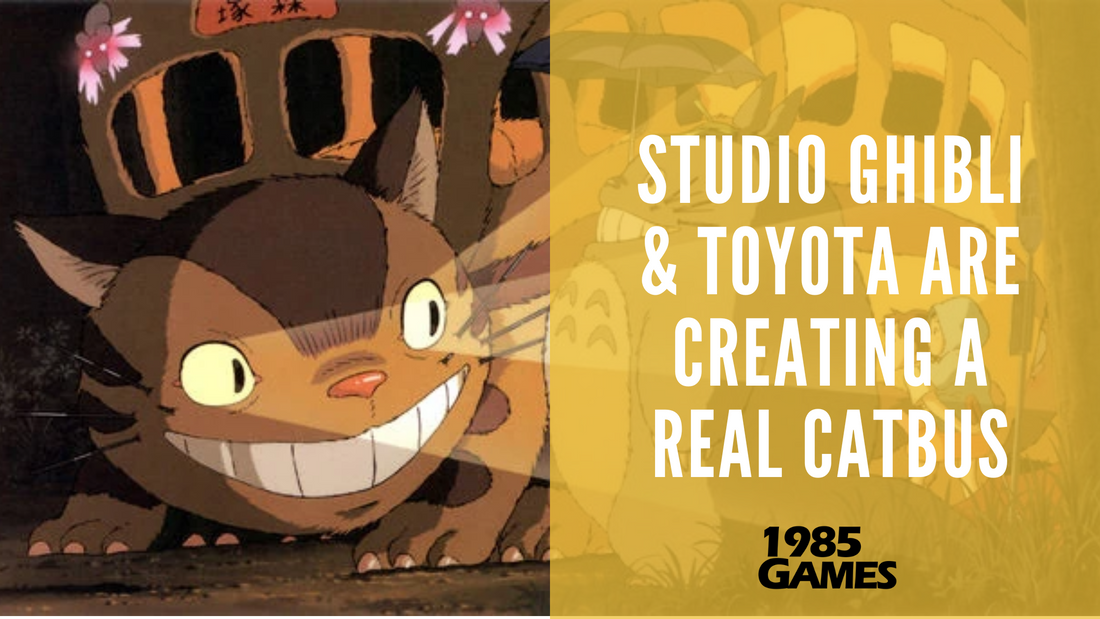 Catbus Studio Ghibli and Toyota Create A Real Totoro Catbus – 1985 Games