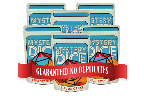 Mystery Dice 6-Pack| Unique TTRPG Mystery Gaming Dice Sets – 1985