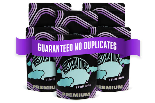 Premium Mystery Premium Dice Set 6 pack RPG Dice