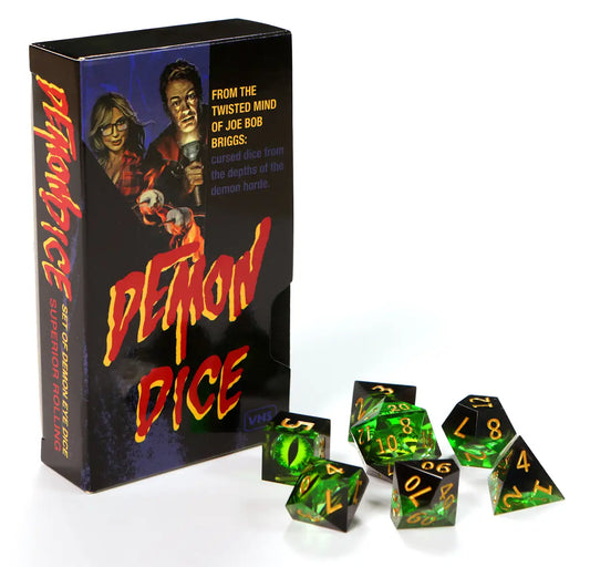 Joe Bob Briggs Last Drive-In VHS Demon Dice | Limited Edition Charity Dice!
