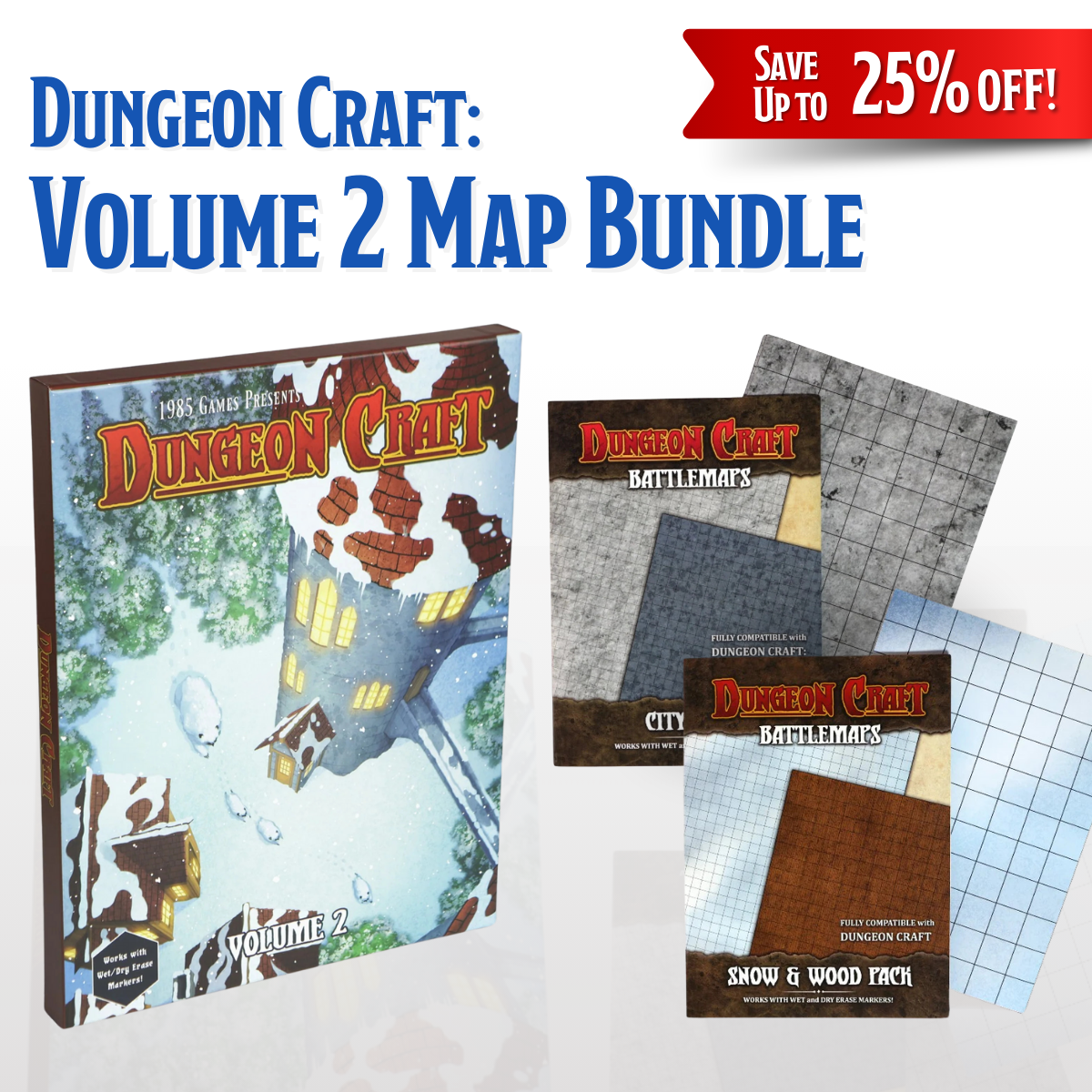 Dungeon Craft: Volume 2 Map Bundle