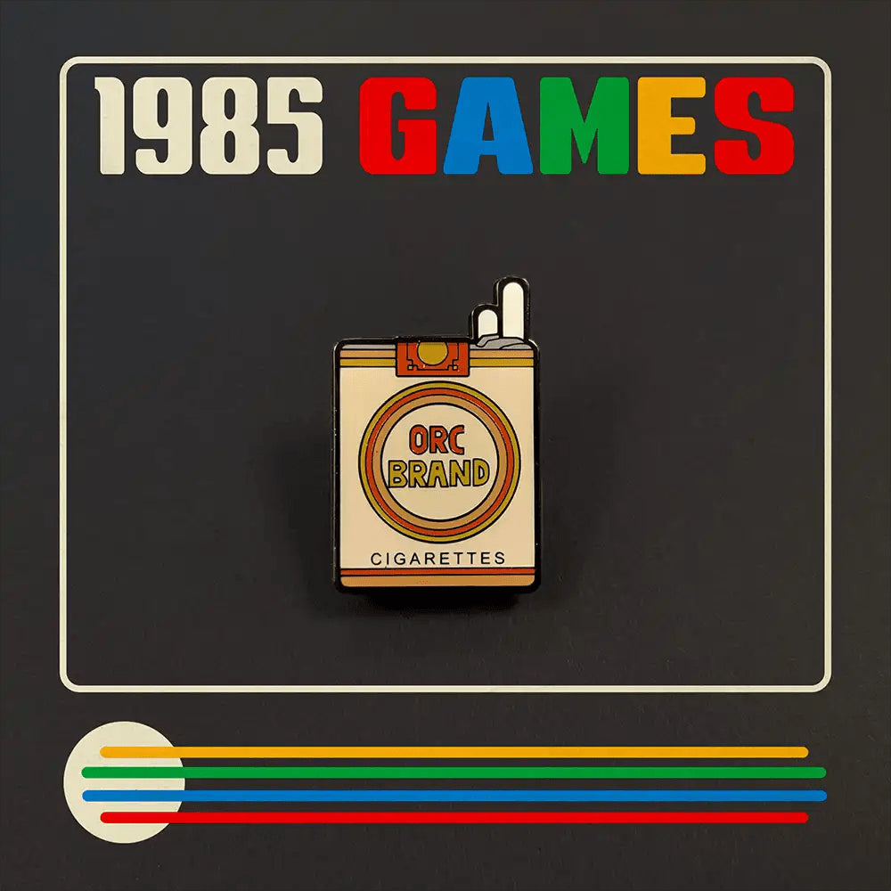 Pin: Orc Brand Cigs - 1985 Games