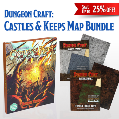 Dungeon Craft: Castles & Keeps Map Bundle