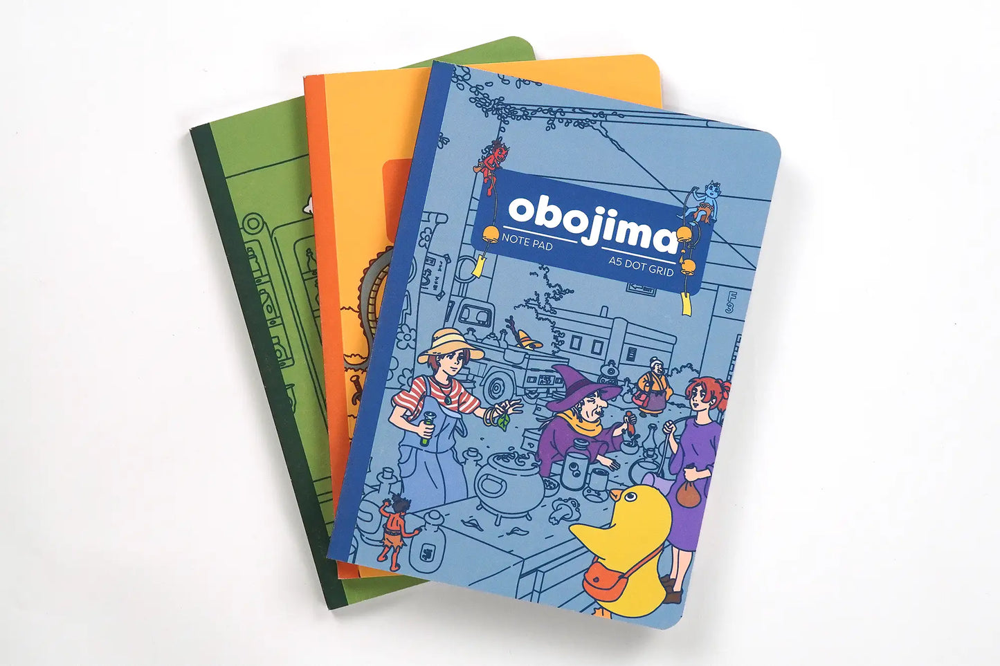Obojima Dot Grid A5 Journal 3-Pack PRE-ORDER (June 2026)