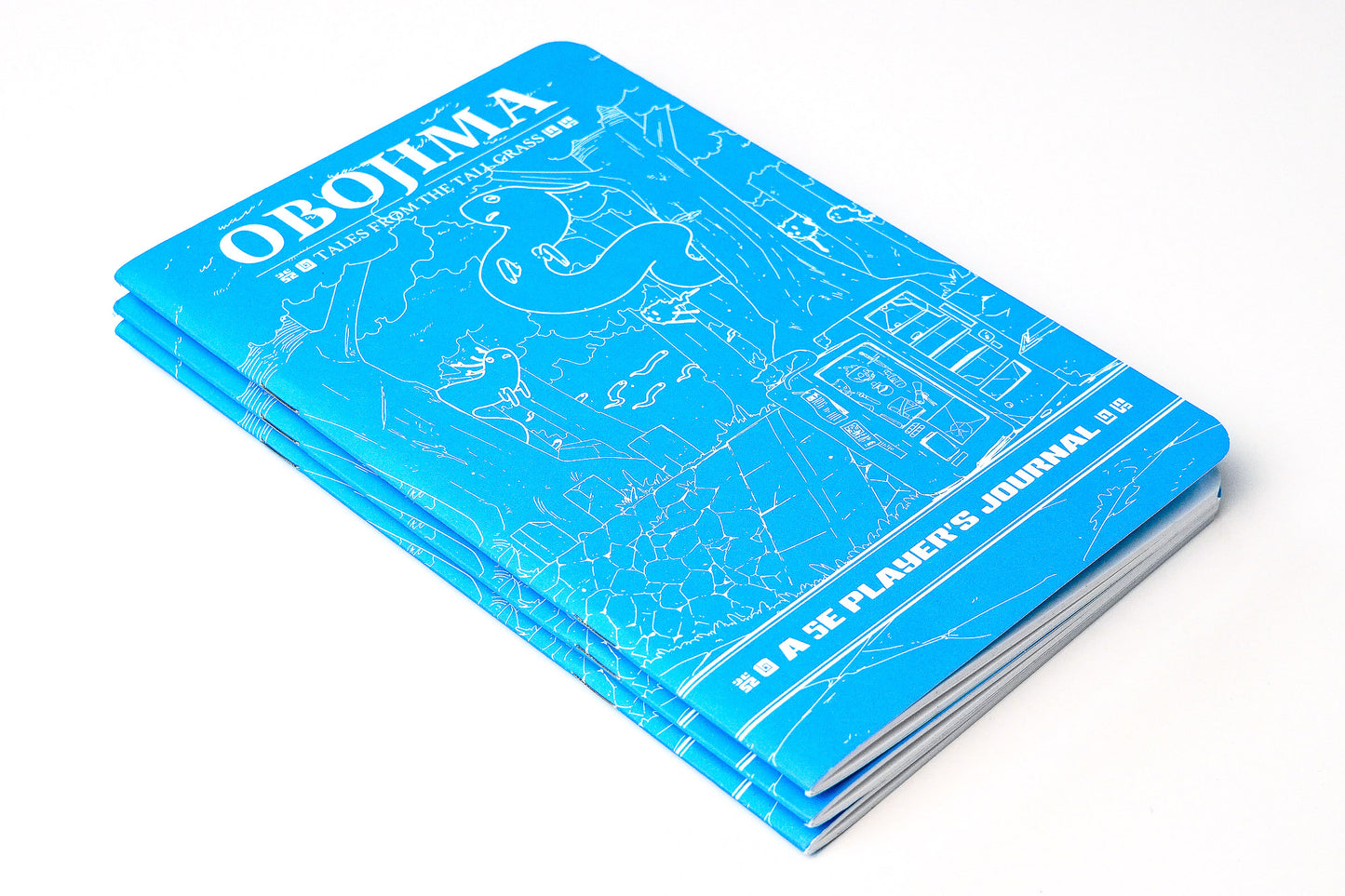 Obojima Player’s Journals 3-Pack Blue