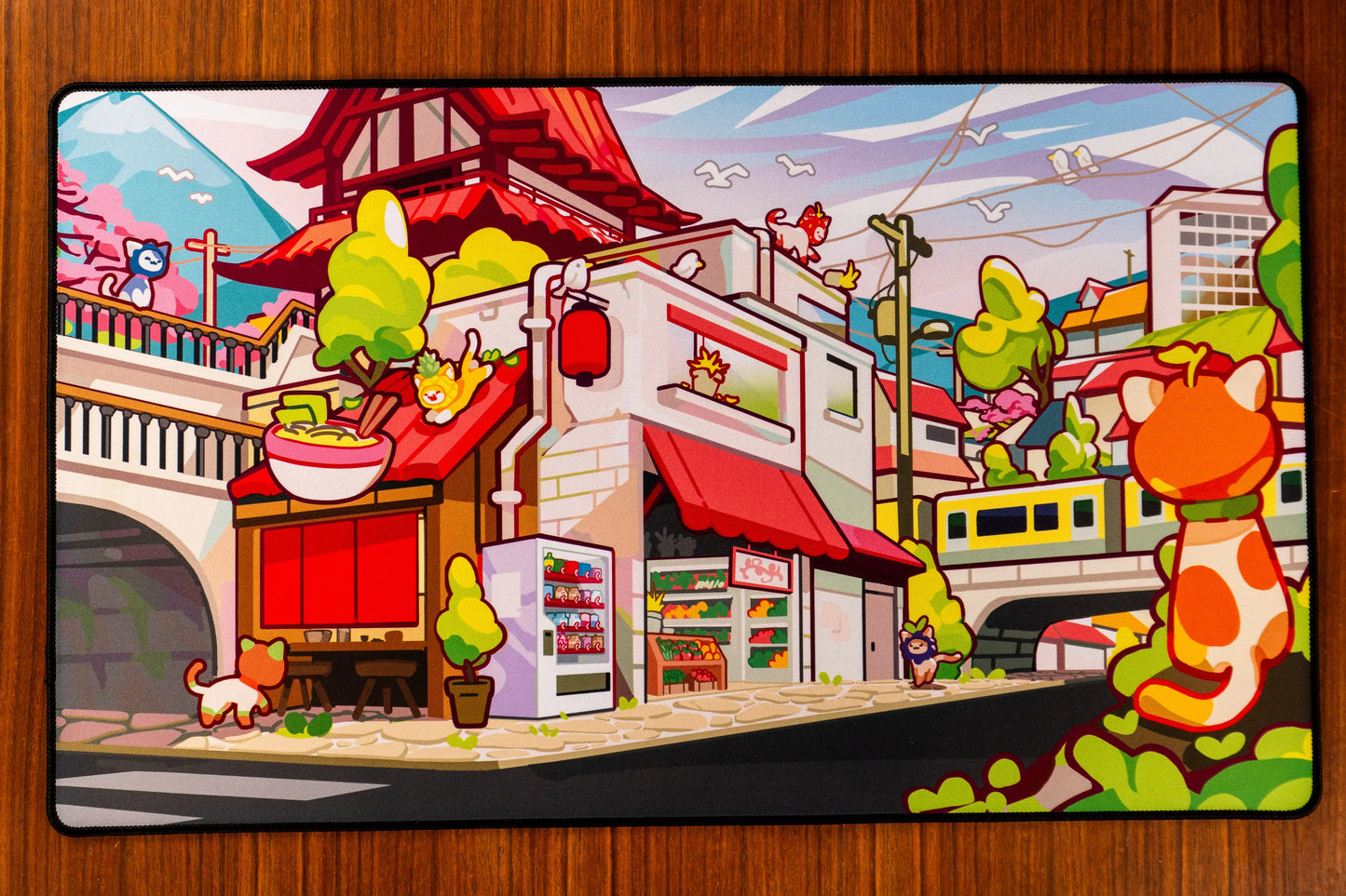 Kawaii Cat Playmat