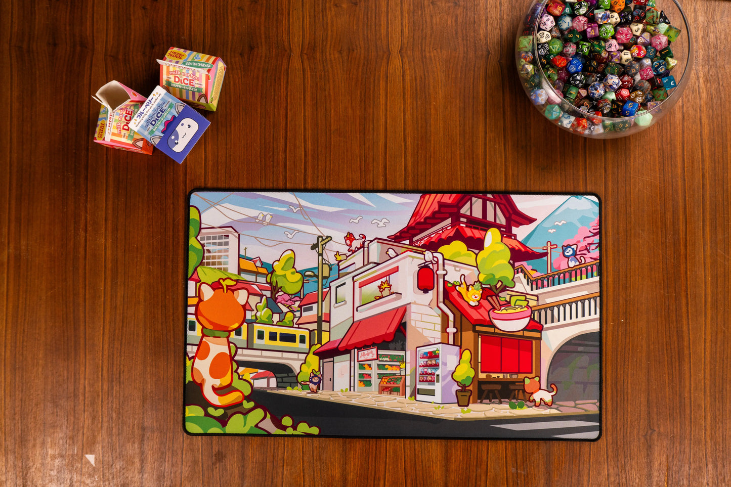 Kawaii Cat Playmat