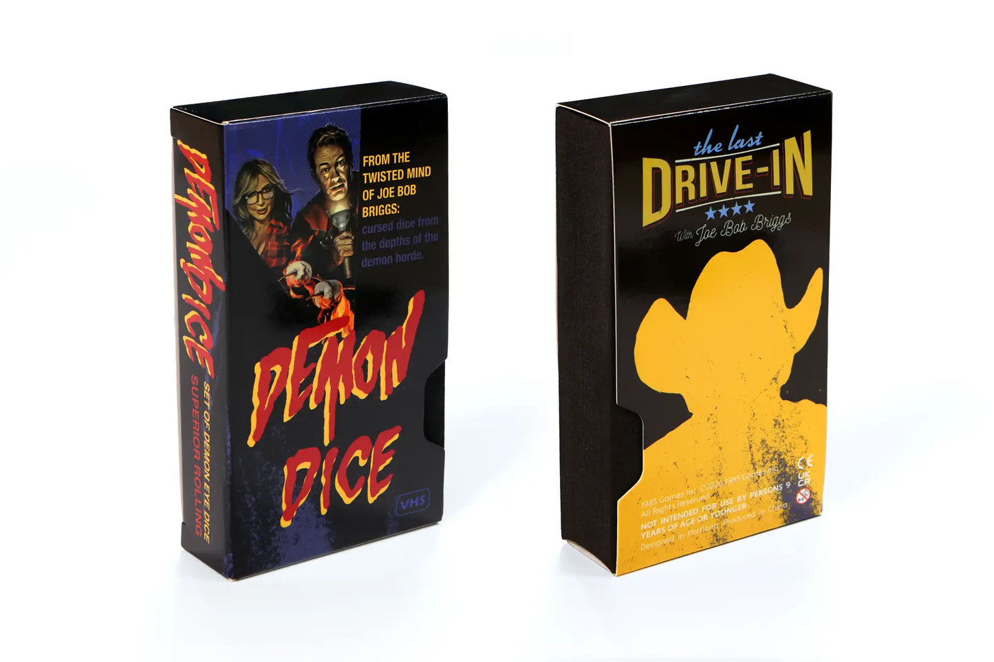 Joe Bob Briggs Last Drive-In VHS Demon Dice | Limited Edition Charity Dice!