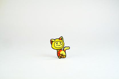 Lemon Kawaii Cat Dice Set – Milk Carton