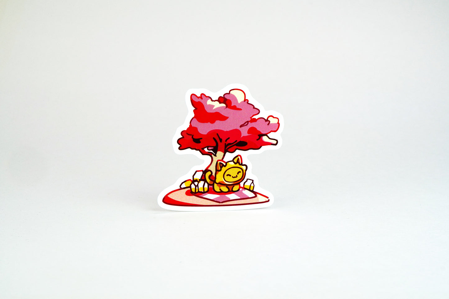 Lemon Kawaii Cat Dice Set – Milk Carton