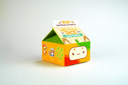 Mango Kawaii Cat Dice Set – Milk Carton