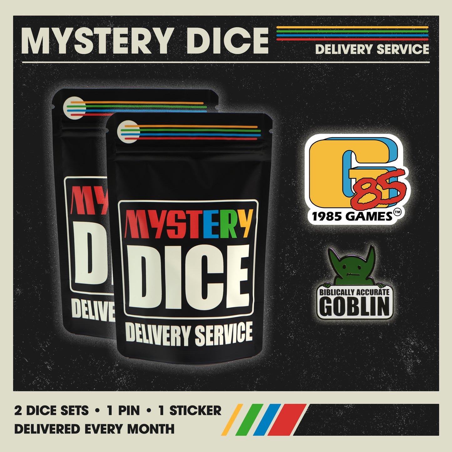 Mystery Dice Delivery Service