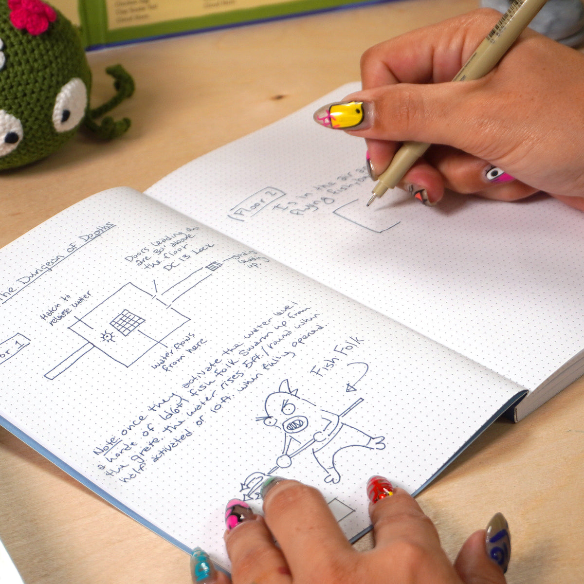 Obojima Dot Grid A5 Journal 3-Pack