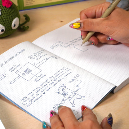 Obojima Dot Grid A5 Journal 3-Pack