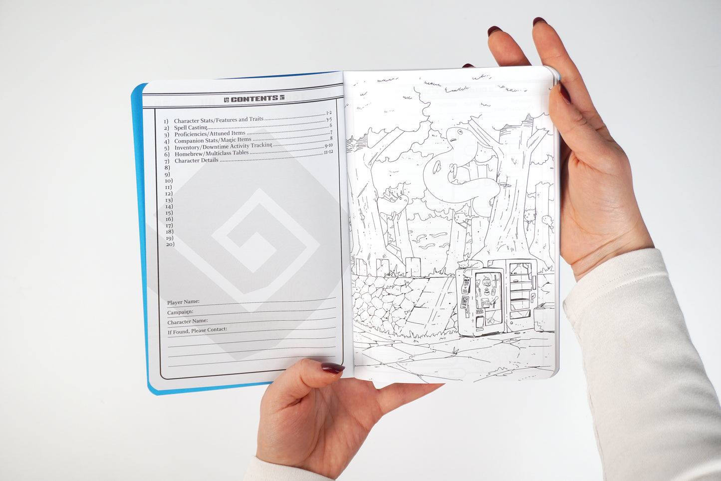 Obojima Player’s Journals 3-Pack Blue