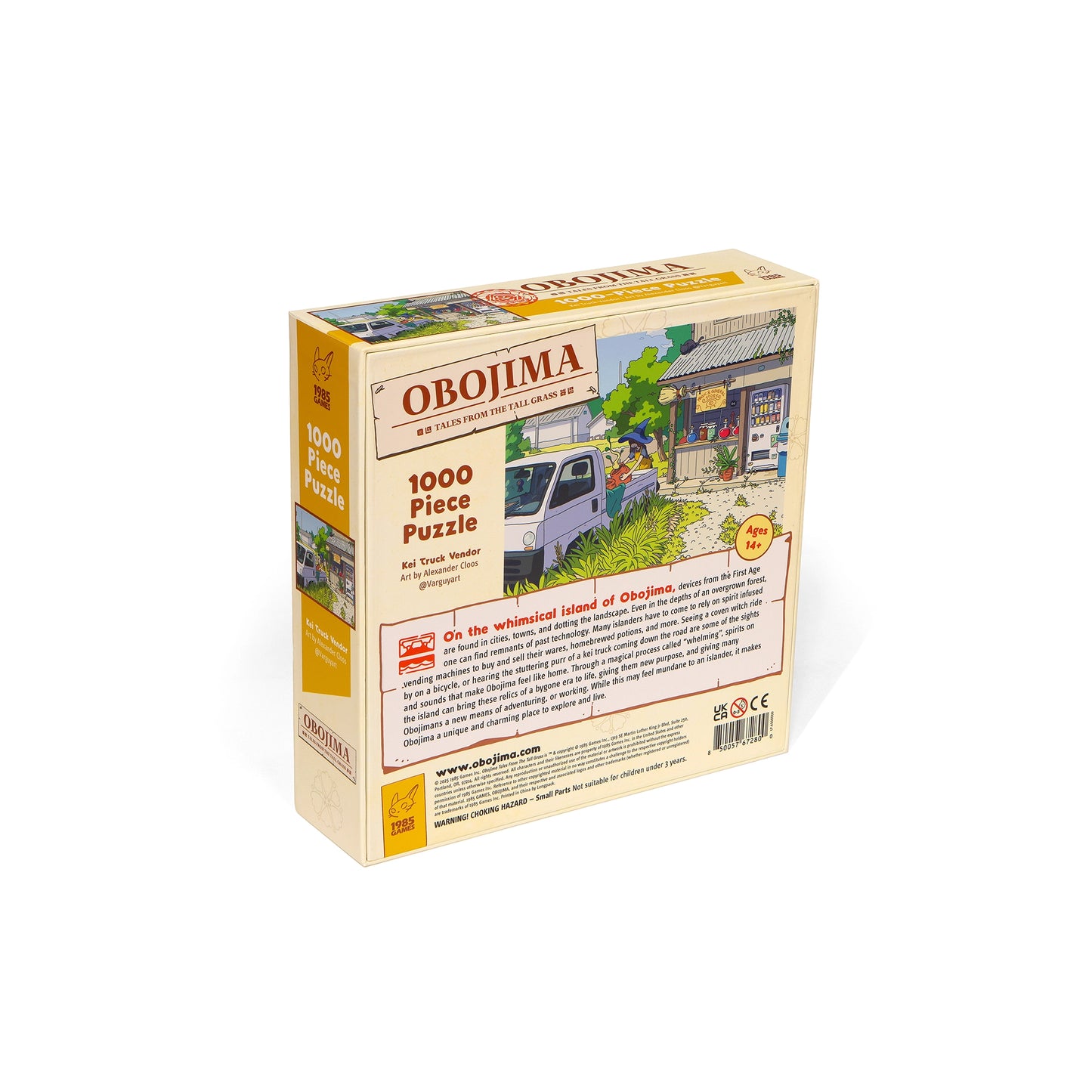 Obojima Kei Truck Vendor 1000-Piece Puzzle