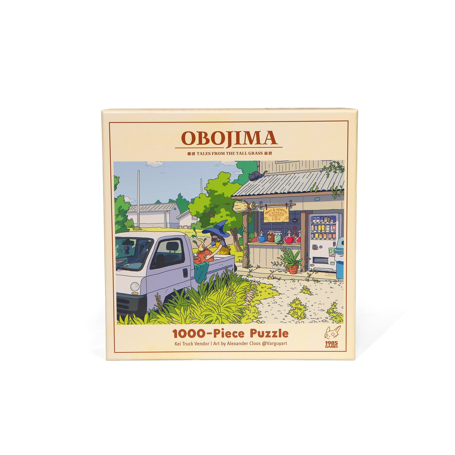 Obojima Kei Truck Vendor 1000-Piece Puzzle – 1985 Games