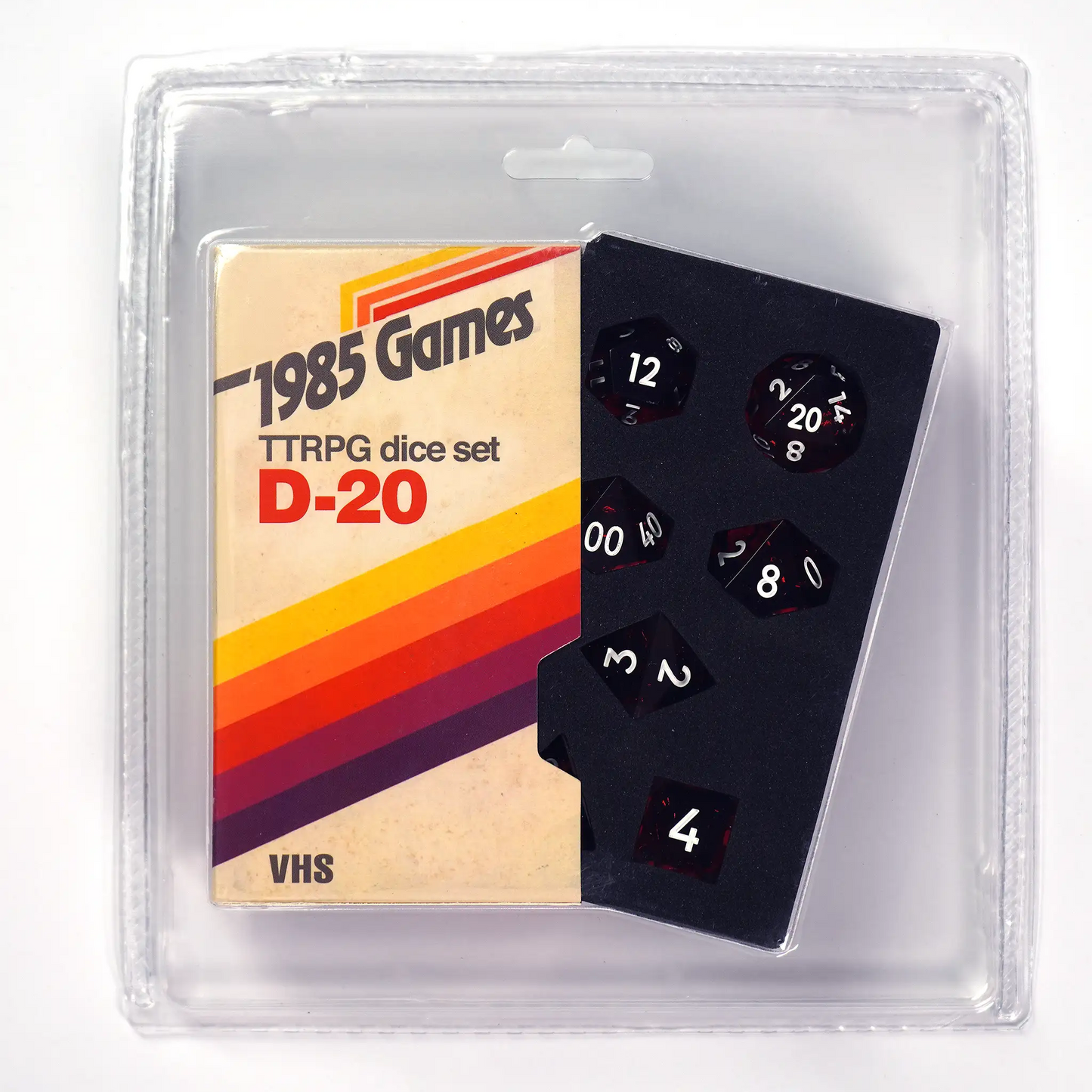 VHS Dice: Ruby Red