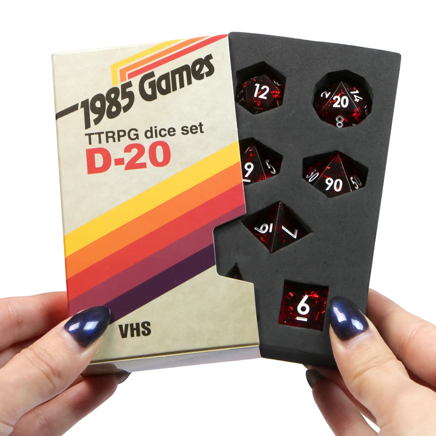 VHS Dice: Ruby Red