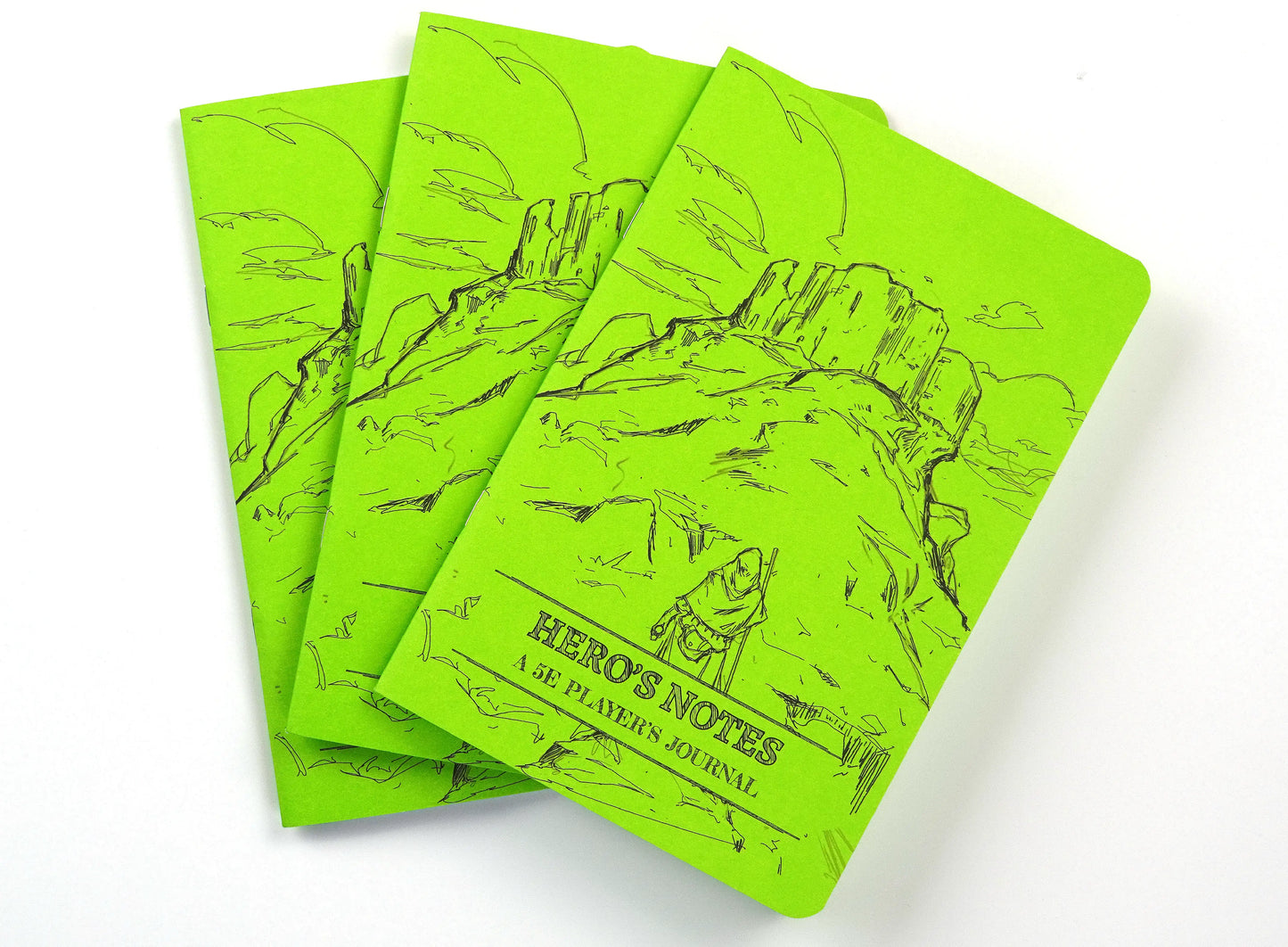 Hero Journal Set – Character Notebooks for D&D and RPG Players