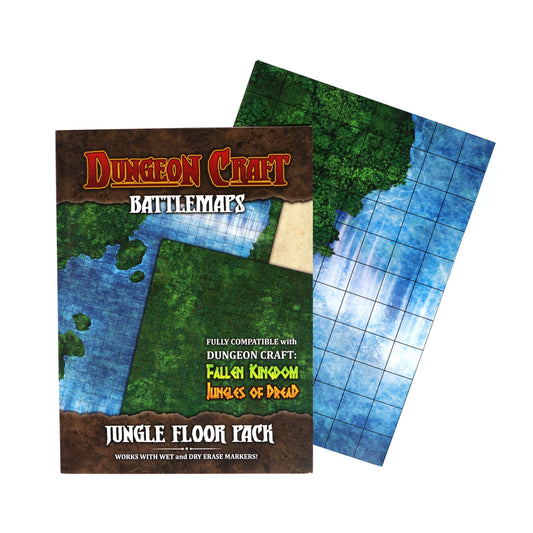 BattleMap: Jungle Floor | TTRPG Terrain Battle Map