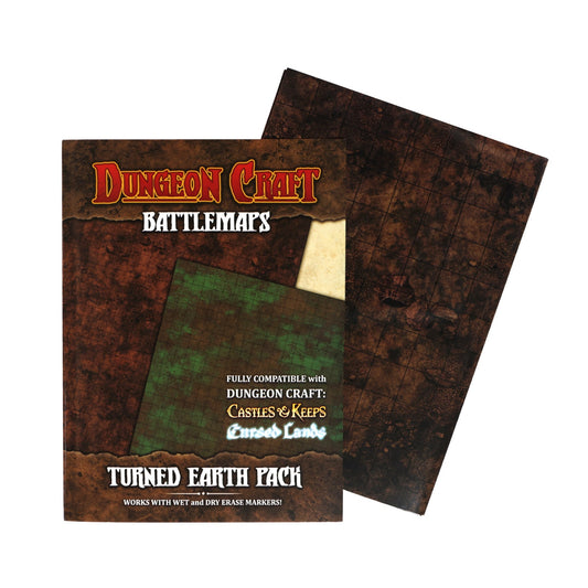 BattleMap: Turned Earth | TTRPG Terrain Battle Map