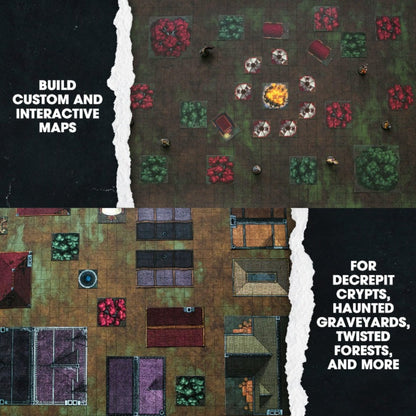 Dungeon Craft: Cursed Lands | TTRPG Terrain Map Titles