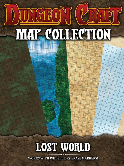 BattleMap: Lost World 4 Map Pack