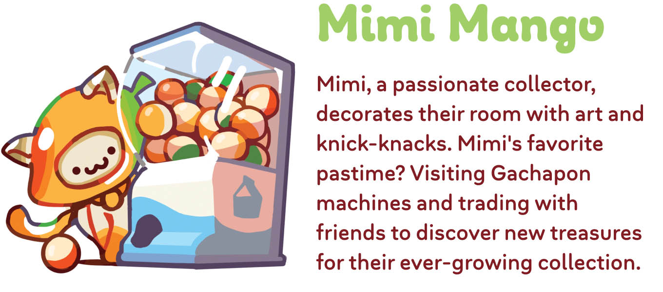 Mango Kawaii Cat Dice Set – Milk Carton