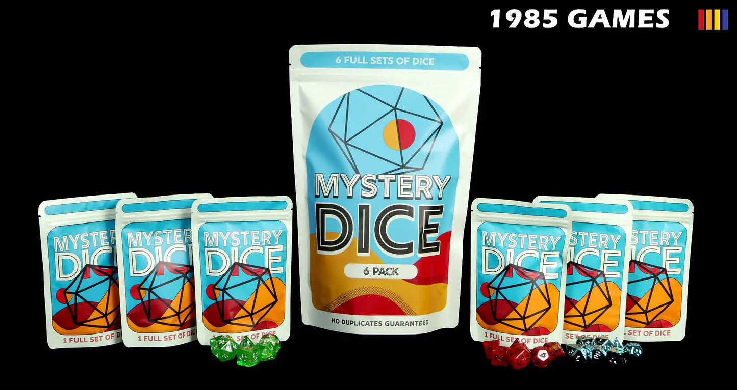 Mystery Dice 6 Pack