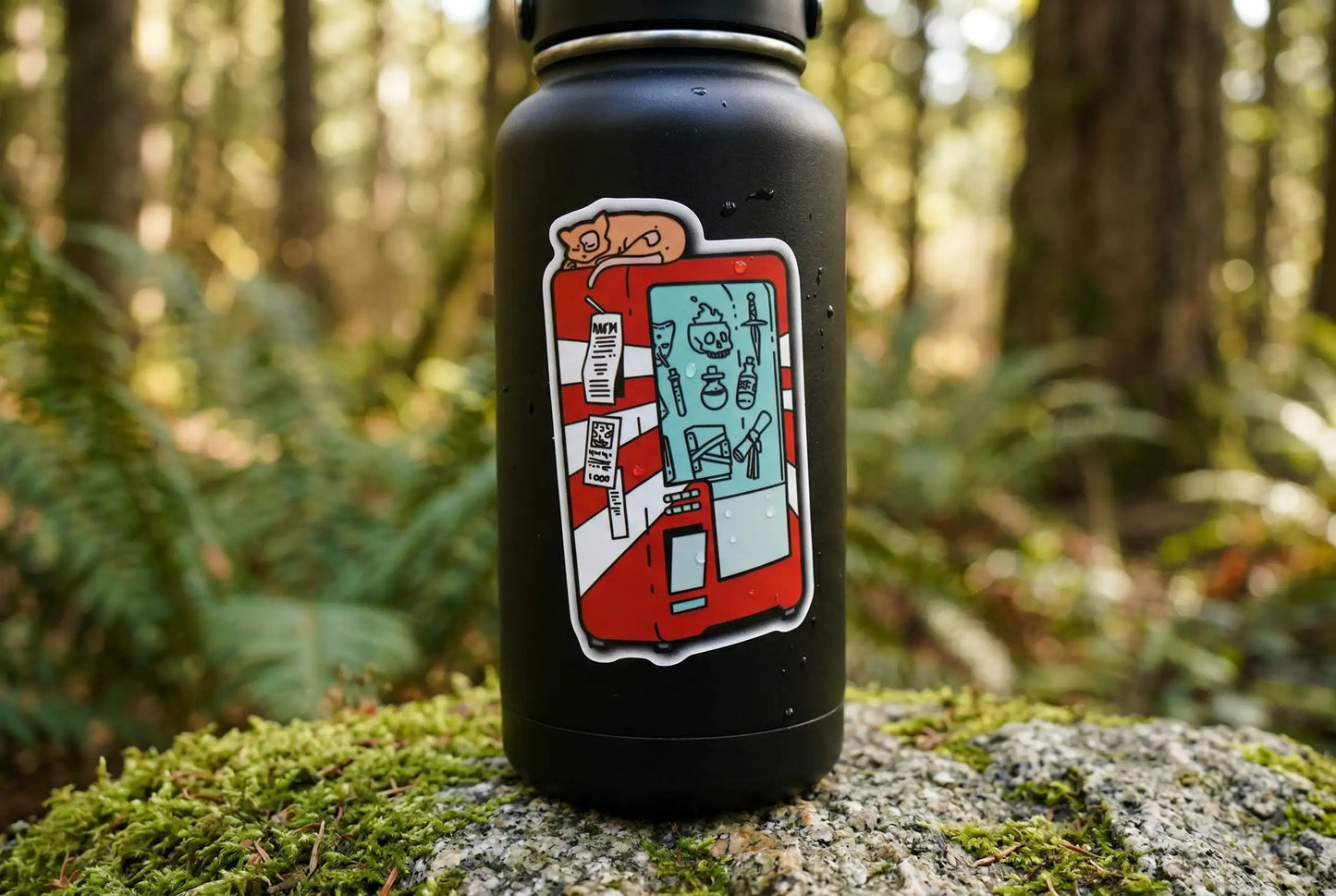 Obojima Vending Machine Sticker & Patch